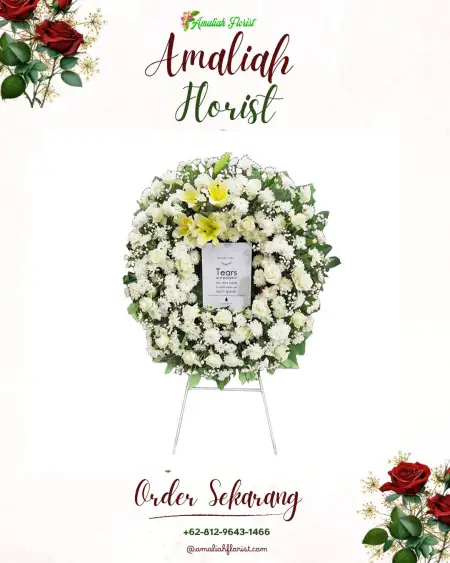 Krans Bunga Duka Sri Agung